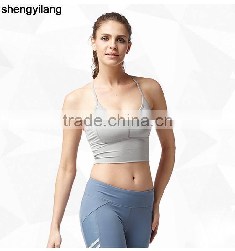 Custom slim blazer Workout clothes yoga clothes yoga vest female guangzhou manufacturers