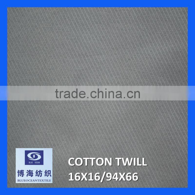 cotton twill fabric do pants FABRIC