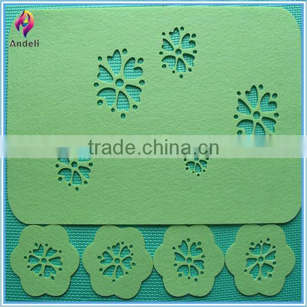 laser felt table placemats coasters for hot