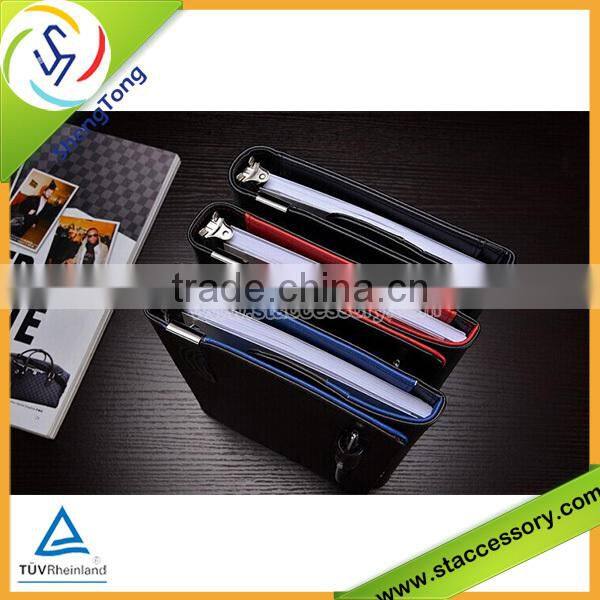 2015 new style business leather notebook /diary notebook customization