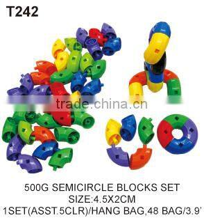 500 g Soft Rubber Educational Building Blocks Toys For Kids