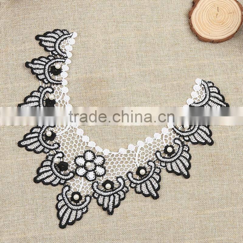 new fashion milk silk collar lace