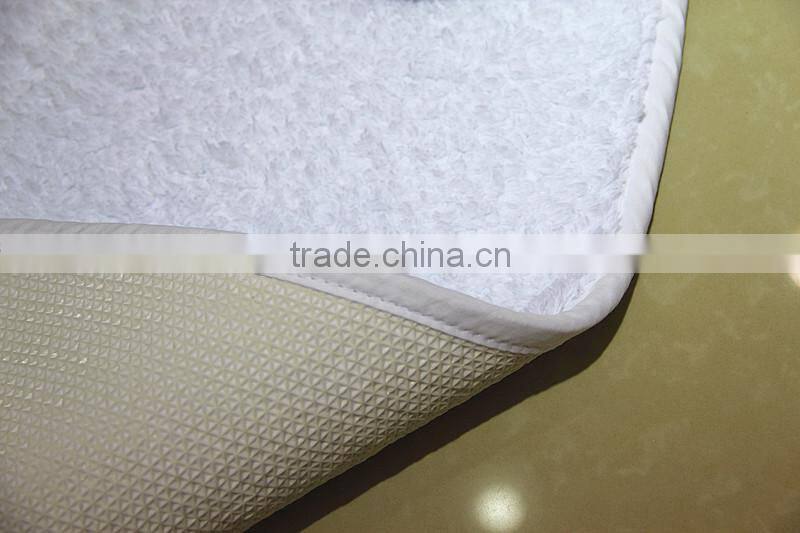 Cotton Bath Rug Bathroom Rubber Mats