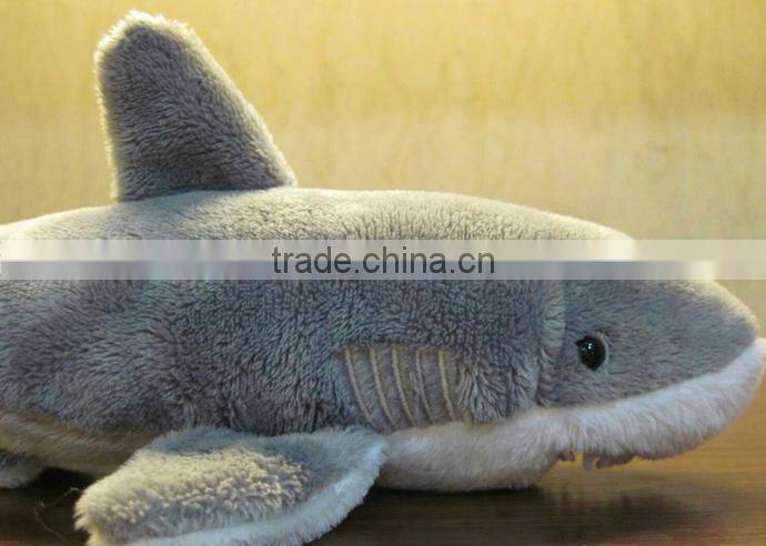 Custom plush marine animal plush shark toy realistic shark toy