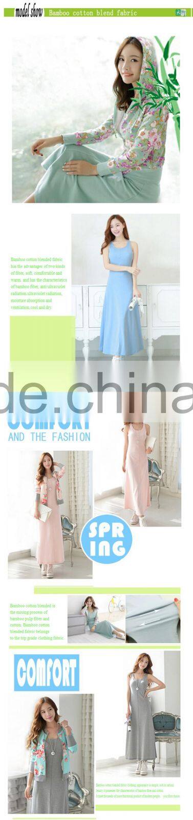 New product 40s Bamboo Cotton spandex mix fabric for women's panties