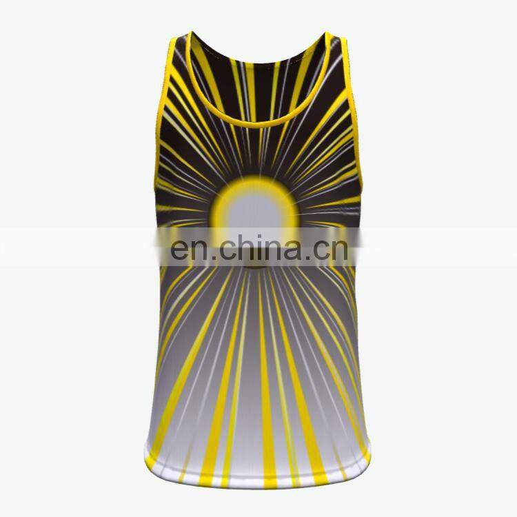 New design yellow running wear