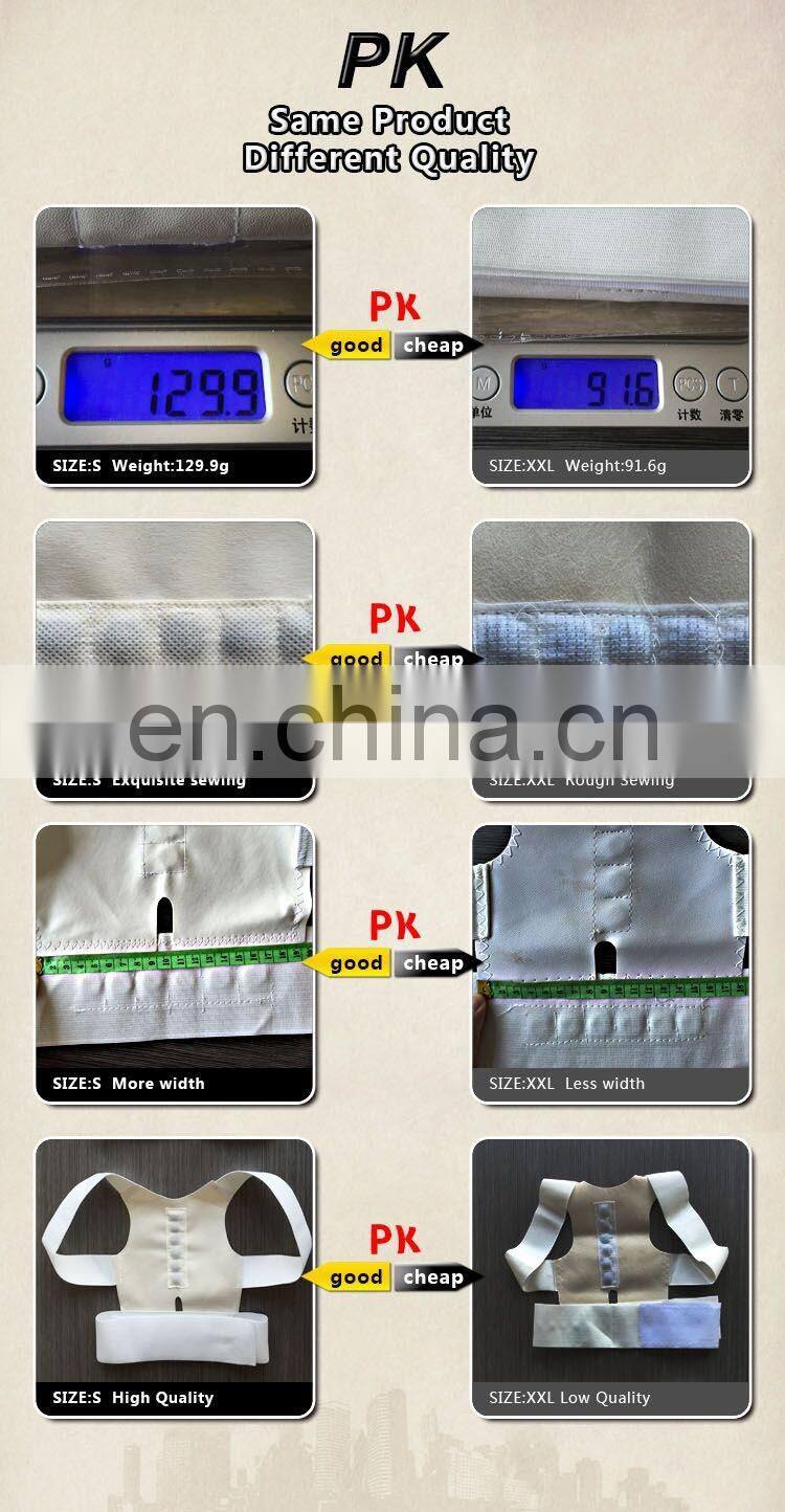 Medical Back Brace Corset Back Orthopedic Posture Correction Shoulder Magnetic Upper Back Pain Relief Health Belt