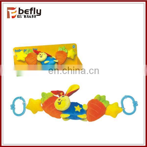 Cute Plane and train multicolor baby plush stuffed toys