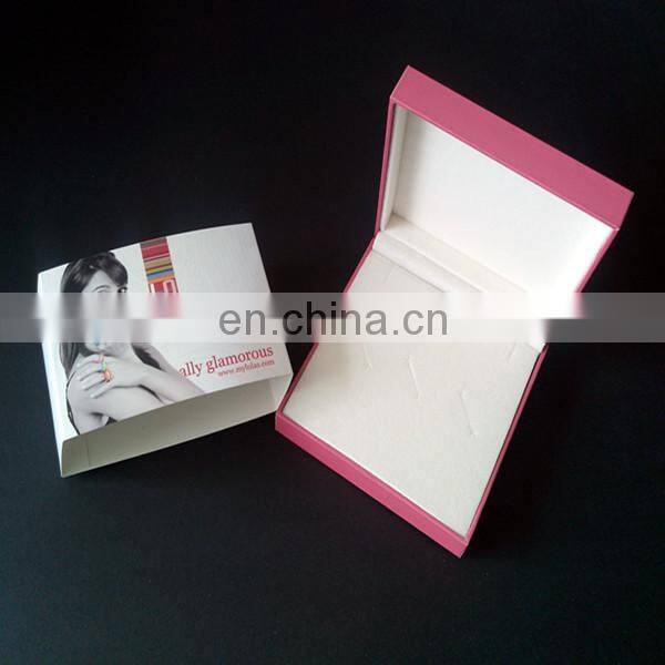 Alibaba hot sale jewelry box, paper box, packing box with custom design