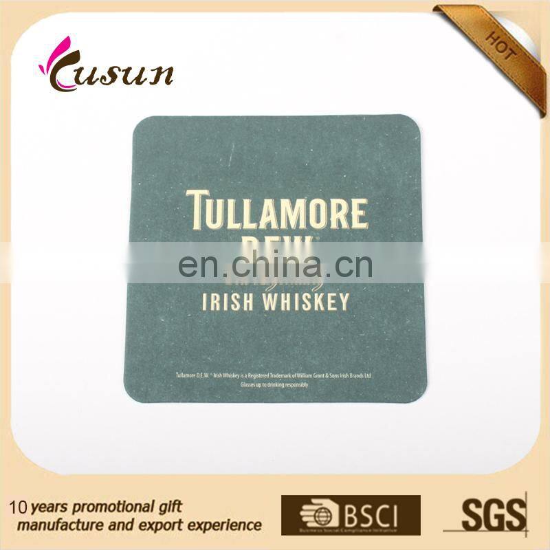 good quality matt lamination paper drink coaster
