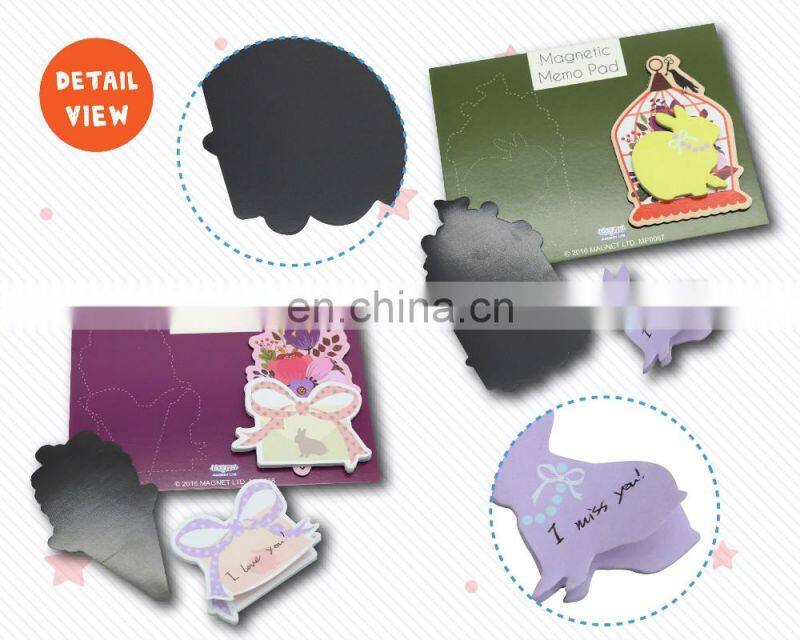 abnormity various shaped specialized functional stationery magnetic colorful sticky notes custom logo