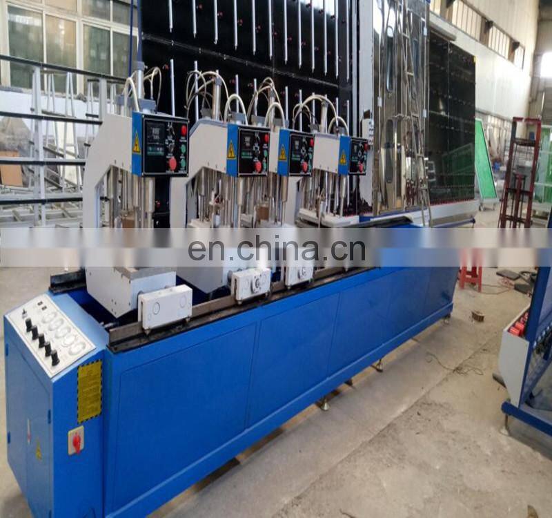 Automatic four point welding machine for pvc and upvc windows