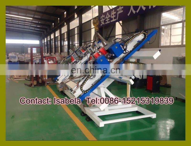 Plastic window machine / CNC window welder machine / Plastic window four corner welding machine (SHP4-CNC-3000A)