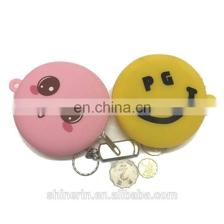 Women's Fashion Coin Purse Custom Animal Cartoon Shape Silicone Wallet