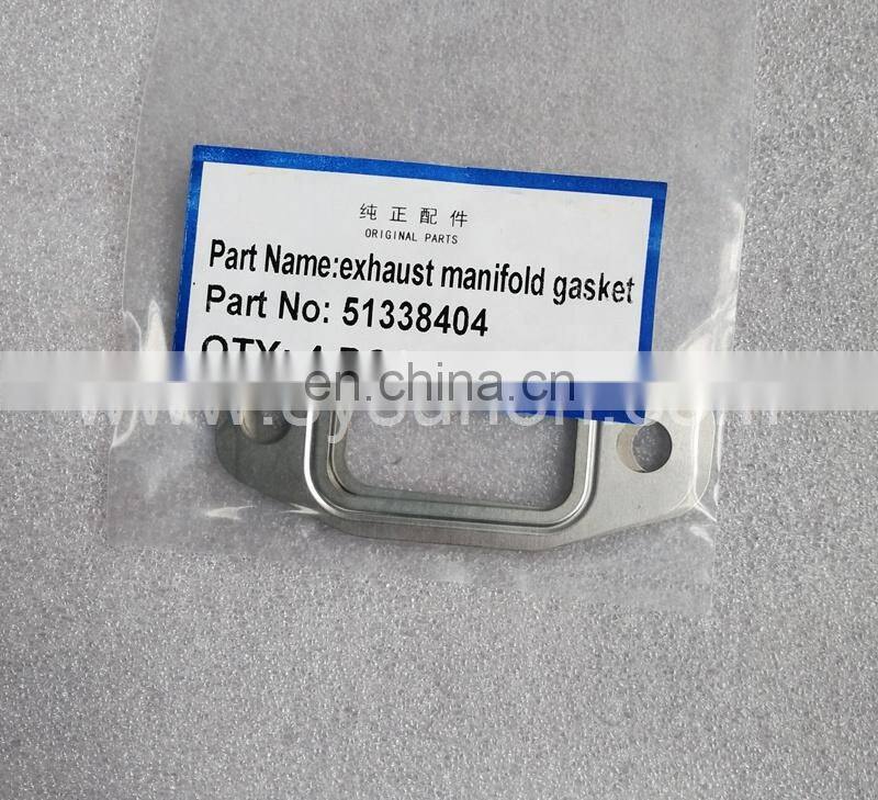 Chinese supplier diesel engine spare part exhaust manifold gasket 51338404