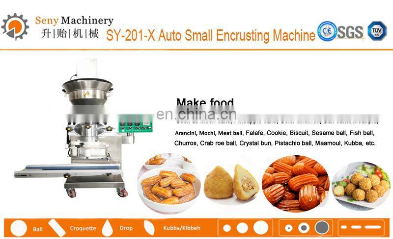 High Speed Tulumba Maker Coxinha Encrusting Machine