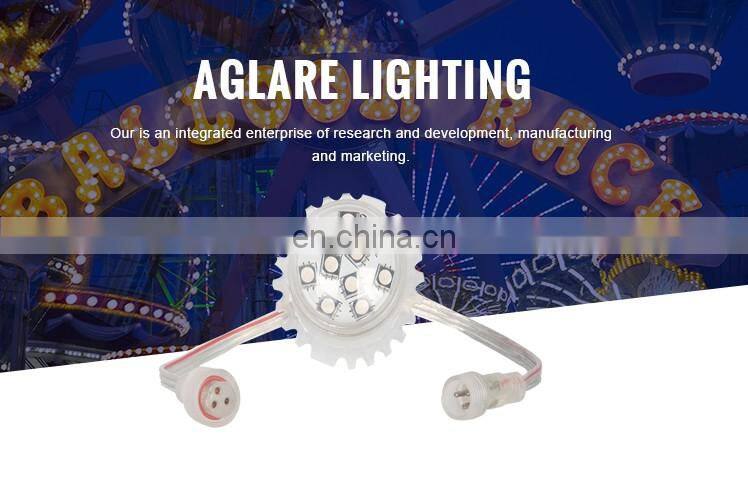 Beautiful DC 24V Amusement park rides led pixel light