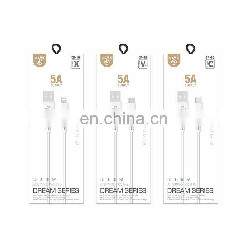 DR-10 Type-C usb cable 5.0A USB charging cable