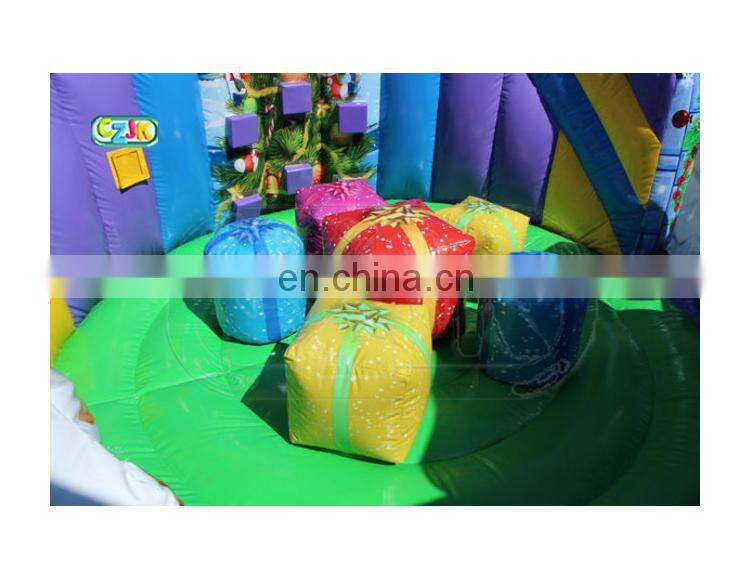 Christmas  inflatable fun city for sale