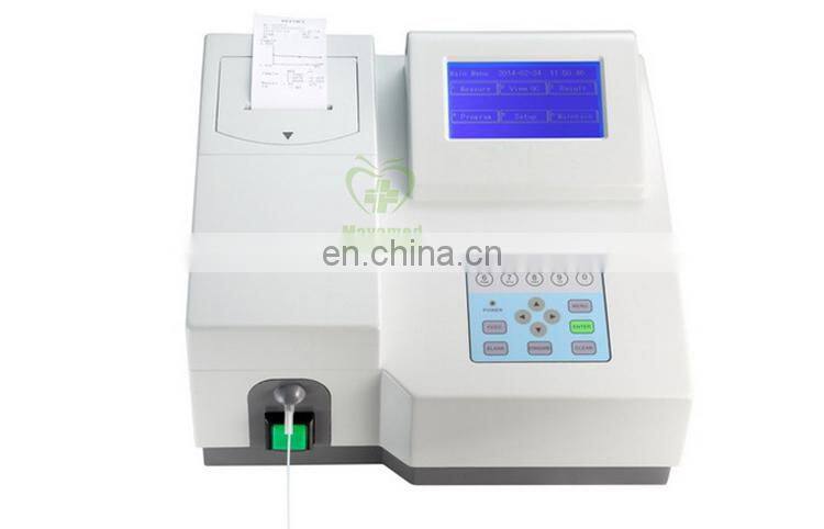 Hot sale Clinical Semi-automatic blood Biochemistry Analyzer price Touch Screen Semi-auto Chemistry Analyzer