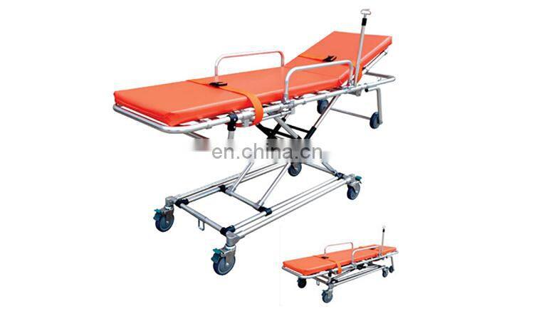 High Quality Medical Devices ambulance stretcher trolley Price/Ambulance trolley
