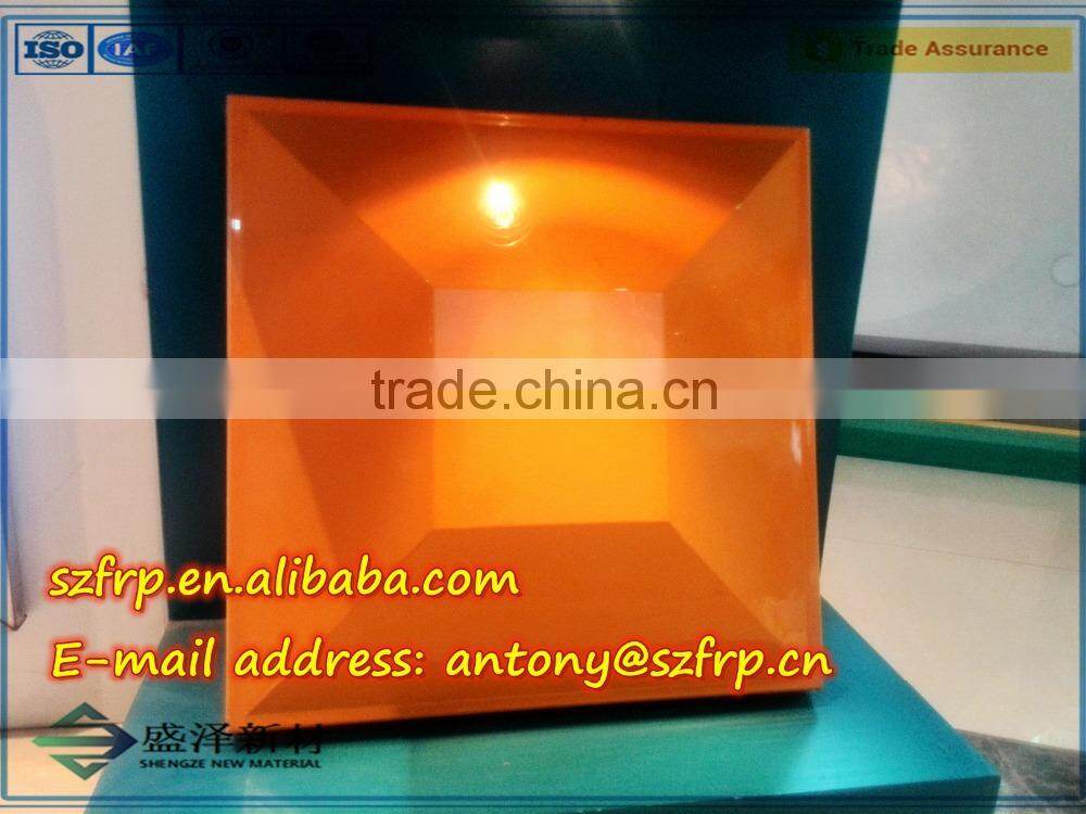 FRP light weight fiberglass reinforced plastic decorative wall covering panel