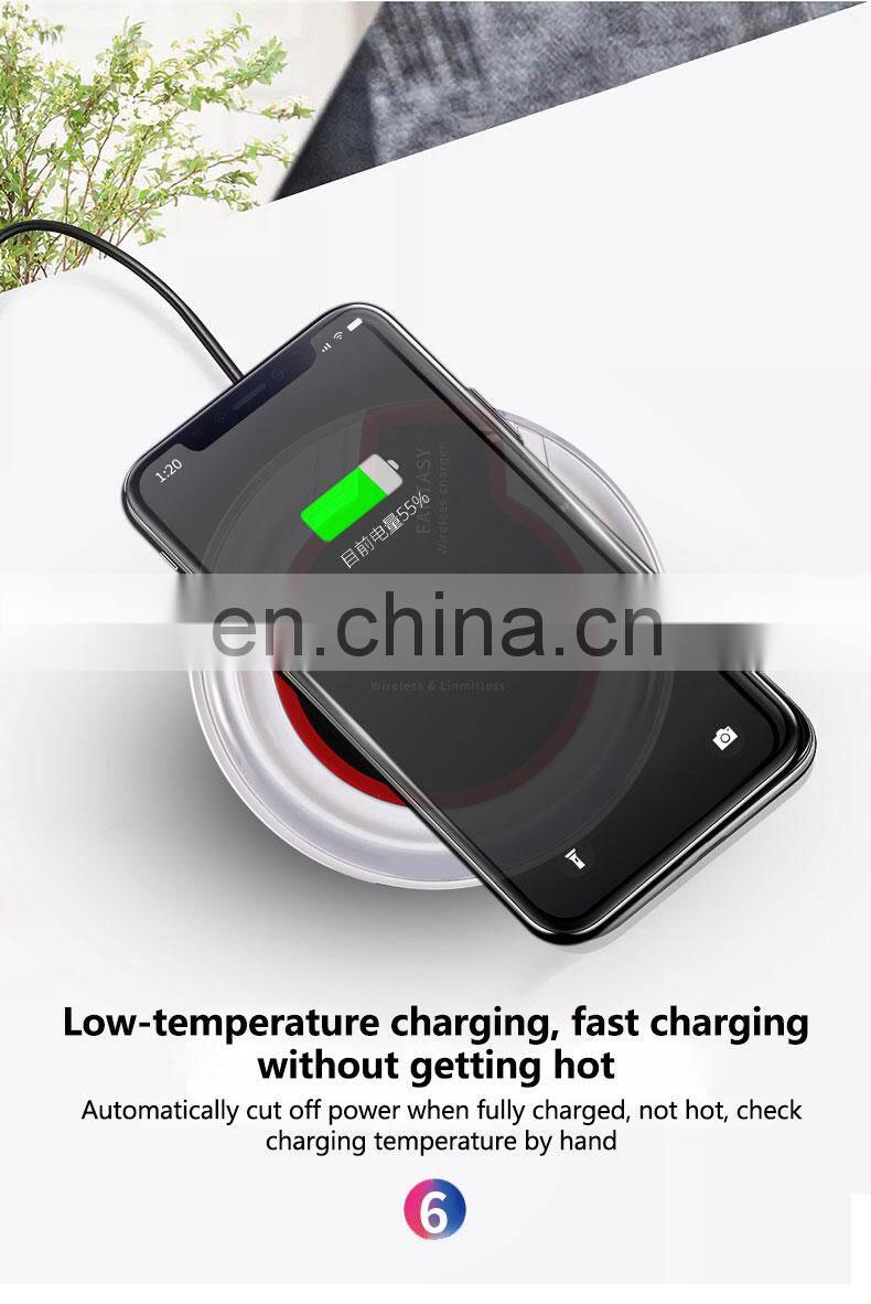 Phone Charger 2021 New product K9 wholesale 5V 1A 5W Universal Charger Fast Quick Charging Custom Wireless Charger Power Bank