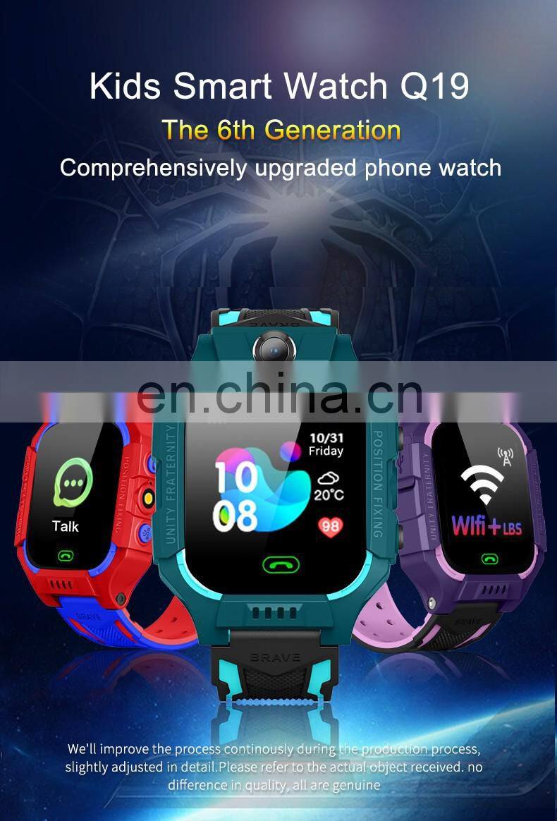 mobile watch phones Latest 2020 Shenzhen Student 2G smart watch for kids with sim card camera dial call phone smart watch