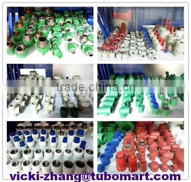 PPR name pipe fittings for hot water DIN8077/8078