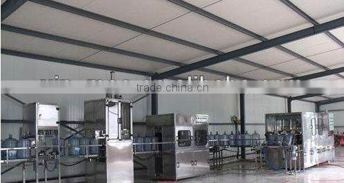 SUS 304 19l barreled pure water filling machine in hot sale