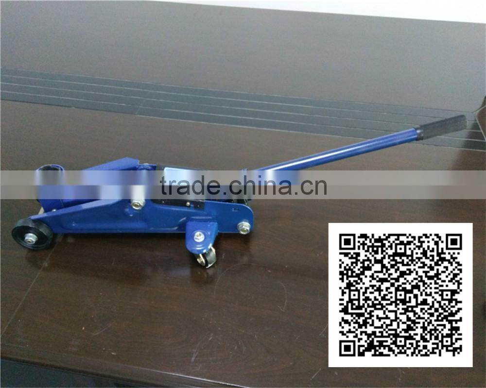 2016 arrival hot selling in China famous brand name Xingnuo 2-ton capacity blue colored vehicle floor jack
