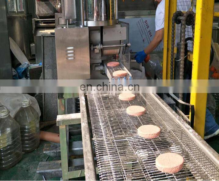 Hot sale burger patty making machine/patty maker machine