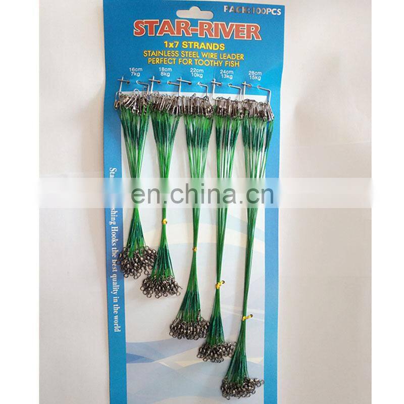 Stainless Steel fishing lure wire spinner leads