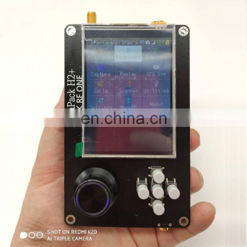 PortaPack H2 3.2" Touch Screen 0.5PPM TCXO Clock Expansion Board For HackRF One SDR Transceiver