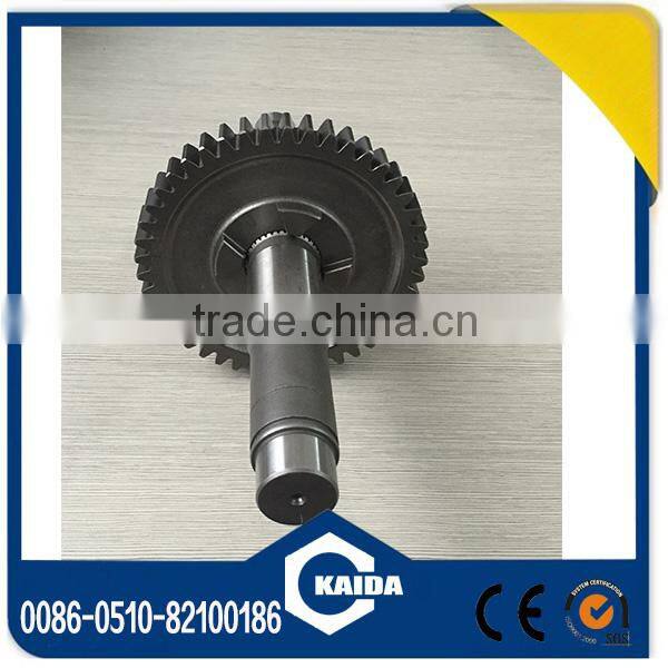 Gear with shaft CNC machining parts