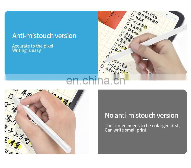 Active tablet stylus pen capacitive for iPad with Tilt Sensitive Magnetic suction charging Compatible with 2018 and later model