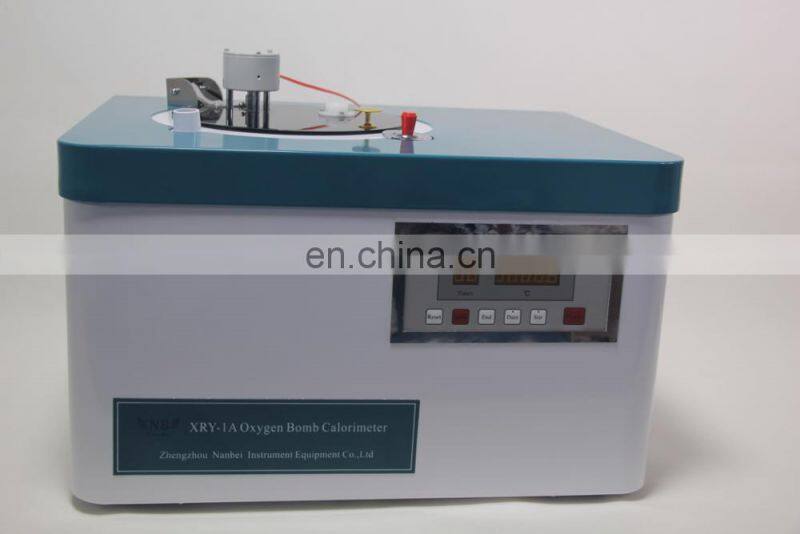 Laboratory heat capacity fuel oil oxygen bomb calorimeter