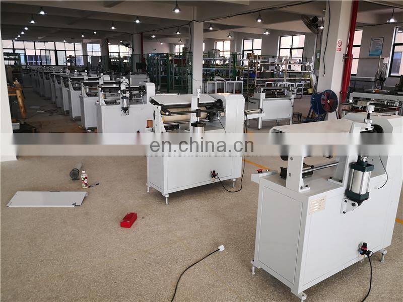 UC600 25mm 40mm 76mm Automatic Paper Tube Core Slitting Machine, Kraft Cardboard Pipe Slitter Cutting Machine