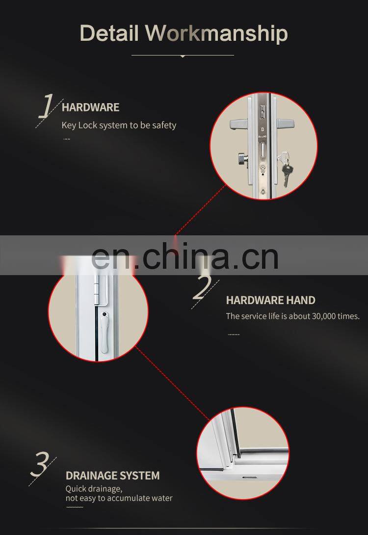 American style aluminum folding bifolding glass door for balcony used NAMI-AAMA,NFRC,NAFS-11