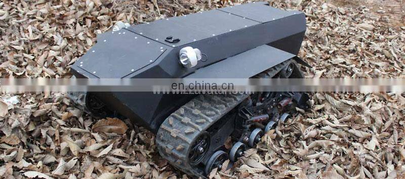 steel tracked crawler robot platform military car offroad robot chassis