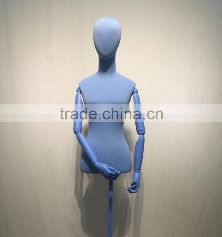 window display female torso mannequin