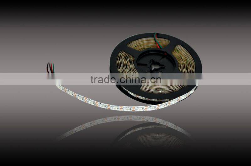 High quality fullcolor WS2812B addressable rgb led strip SMD5050 5V 12V 60leds