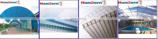 PC PP Transparent corrugated roofing sheet making machine