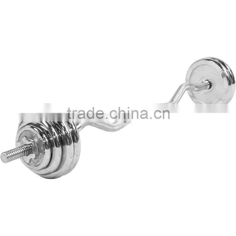 Hot Sell 35Kg Chrome EZ Curl Weight Set