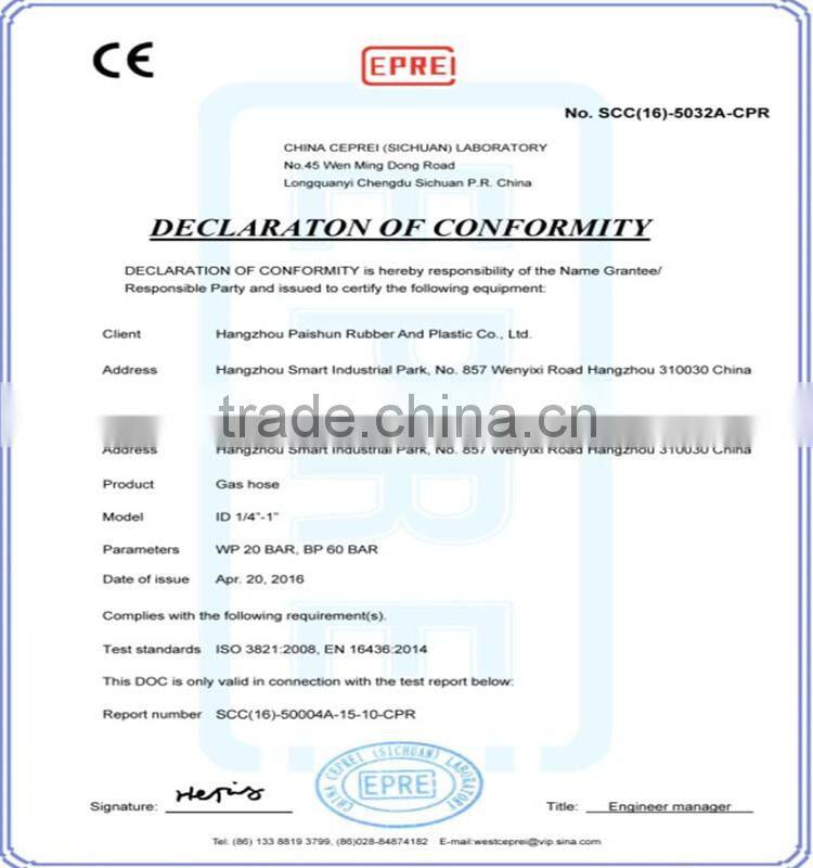 Hot Sale Grade R 5/16'' Twin Hose Oxygen & Acetylene