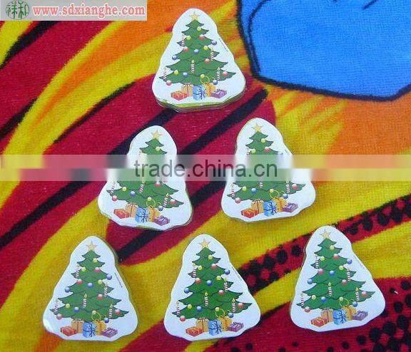 Christmas promotion gift compressed cotton towel