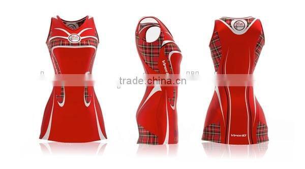 cheap price wholesales design sublimation netball skirt, netball dress design