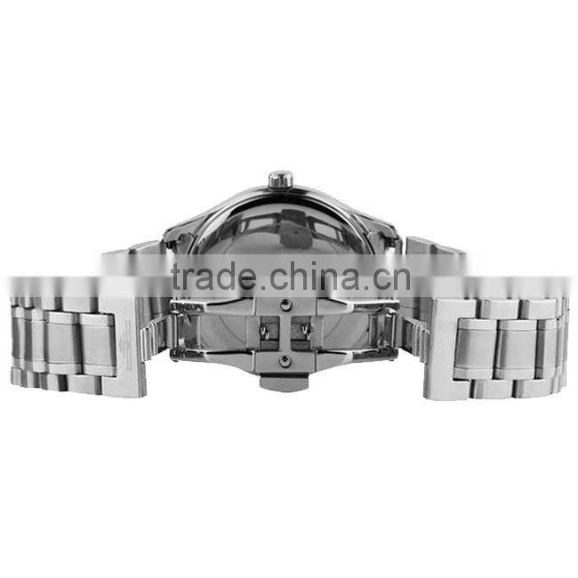 AL1347 Elegant quartz with date movement stainless steel high class watch