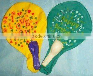 Made in China!Meet EN71! ASTM F963-08! GB6675-2003!Nitosamines detection!latex balloon round shape birthday helium balloon