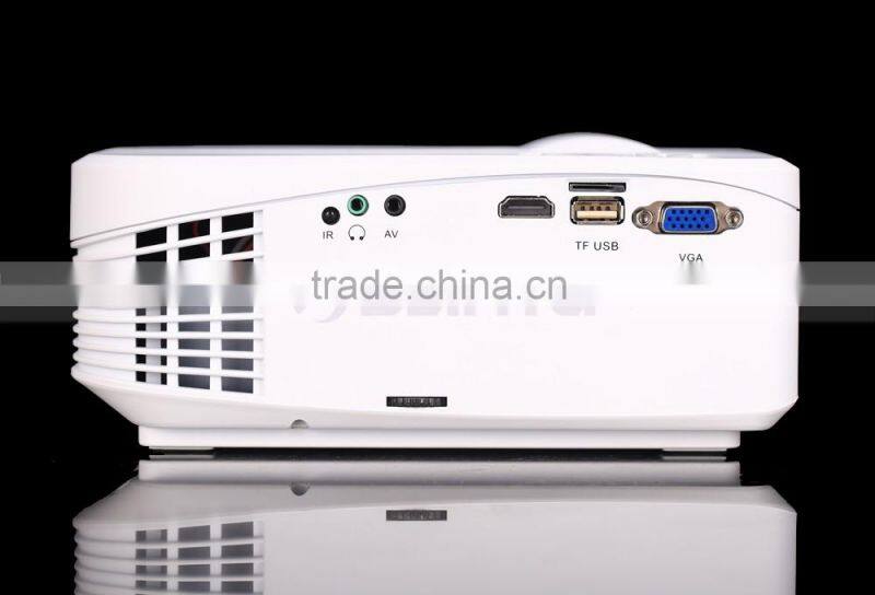 Support 1080P Video 800:1 Contrast Ratio Portable Mini Blue/Red 3D Projector